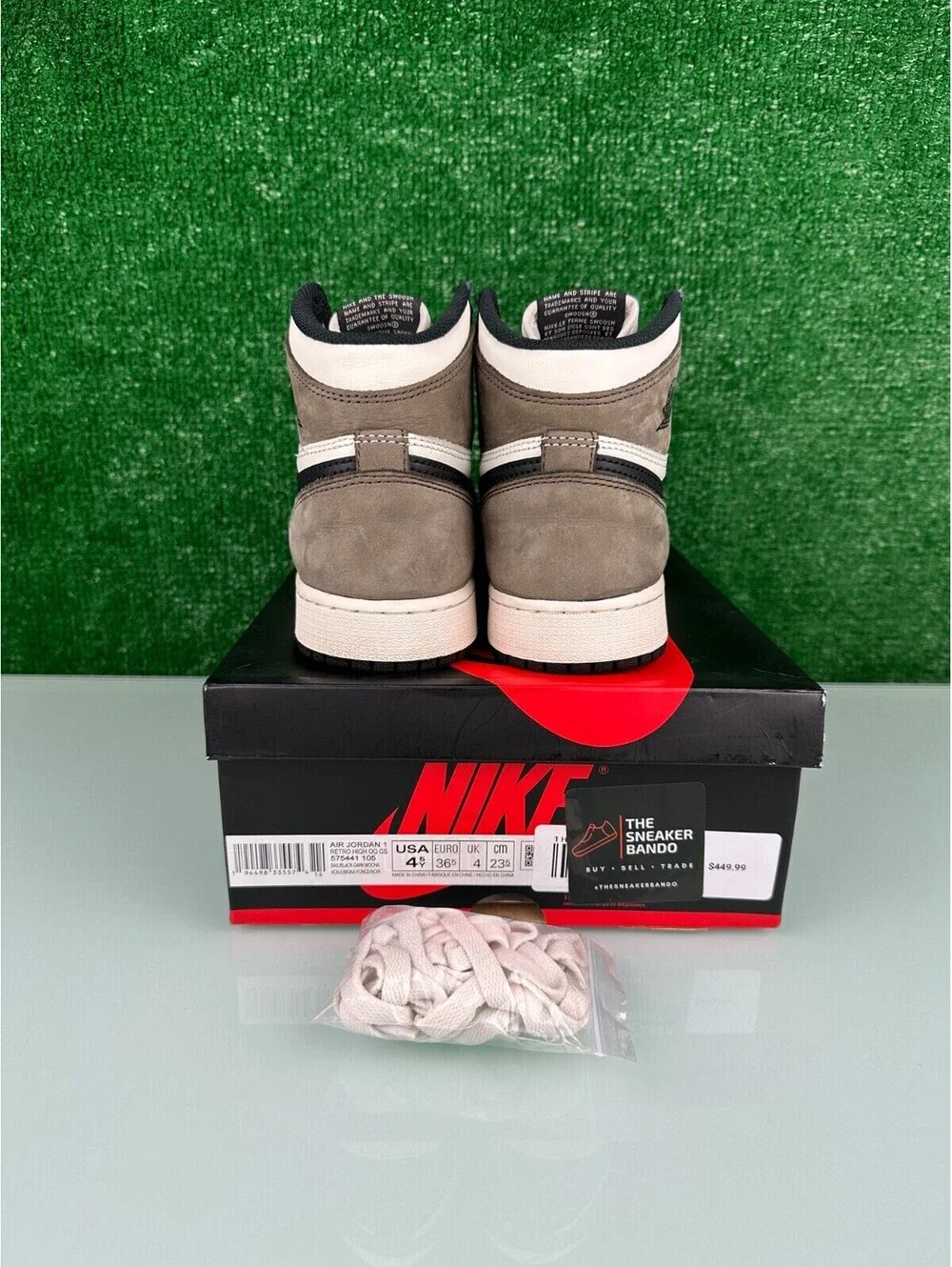 Size 4.5Y - Jordan 1 Retro OG High Dark Mocha